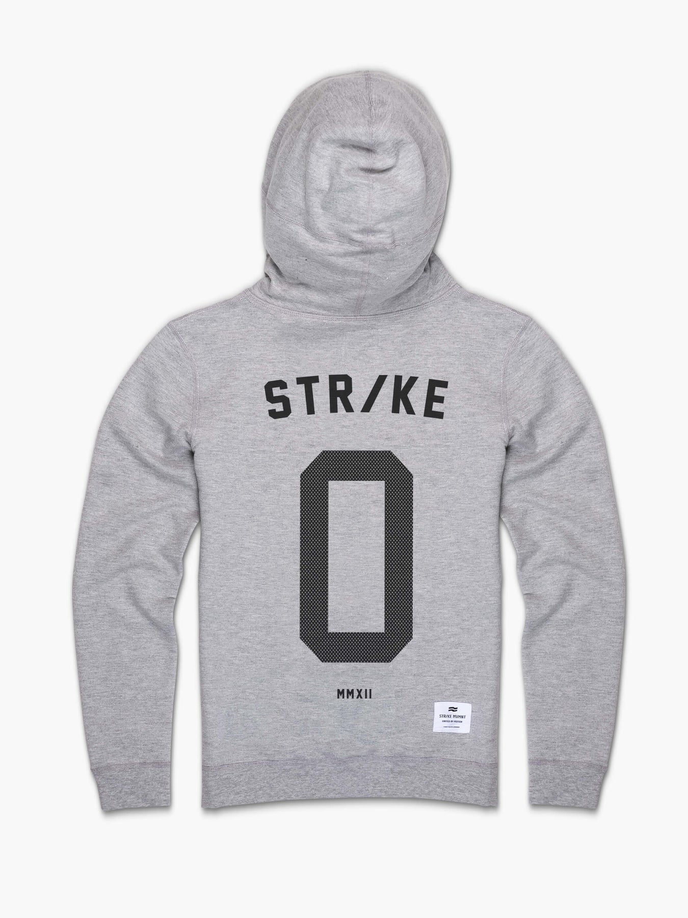 Strike Mvmnt Keeper Zip Hoodie - Numeric Lunar Grey Terry Fleece