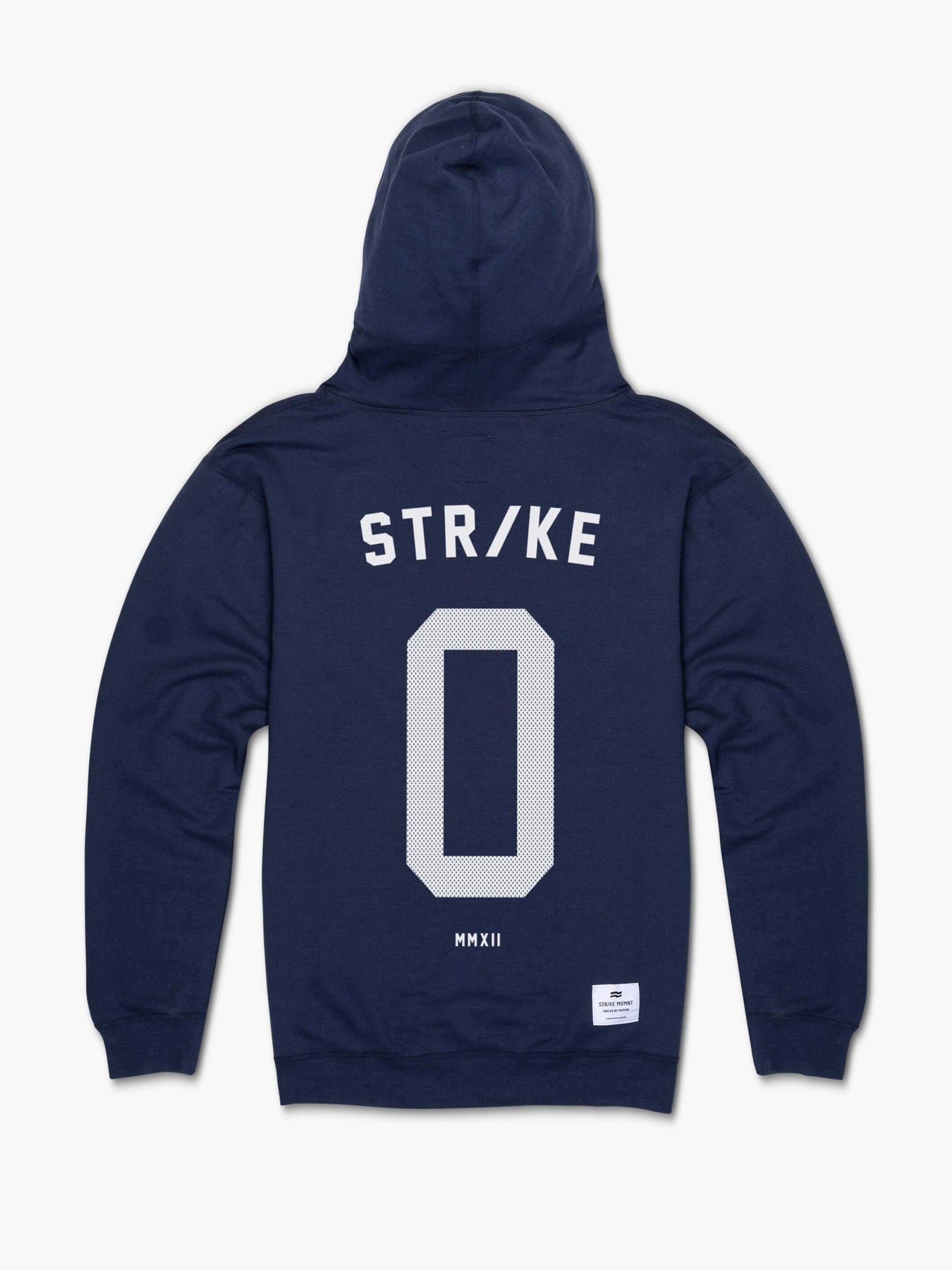 Strike Mvmnt Keeper Zip Hoodie - Numeric Navy Terry Fleece