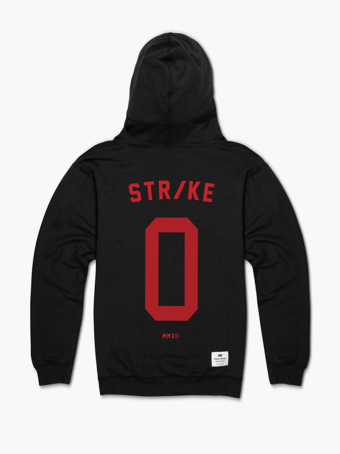 Strike Mvmnt Keeper Zip Hoodie - Numeric Phantom Black Terry Fleece