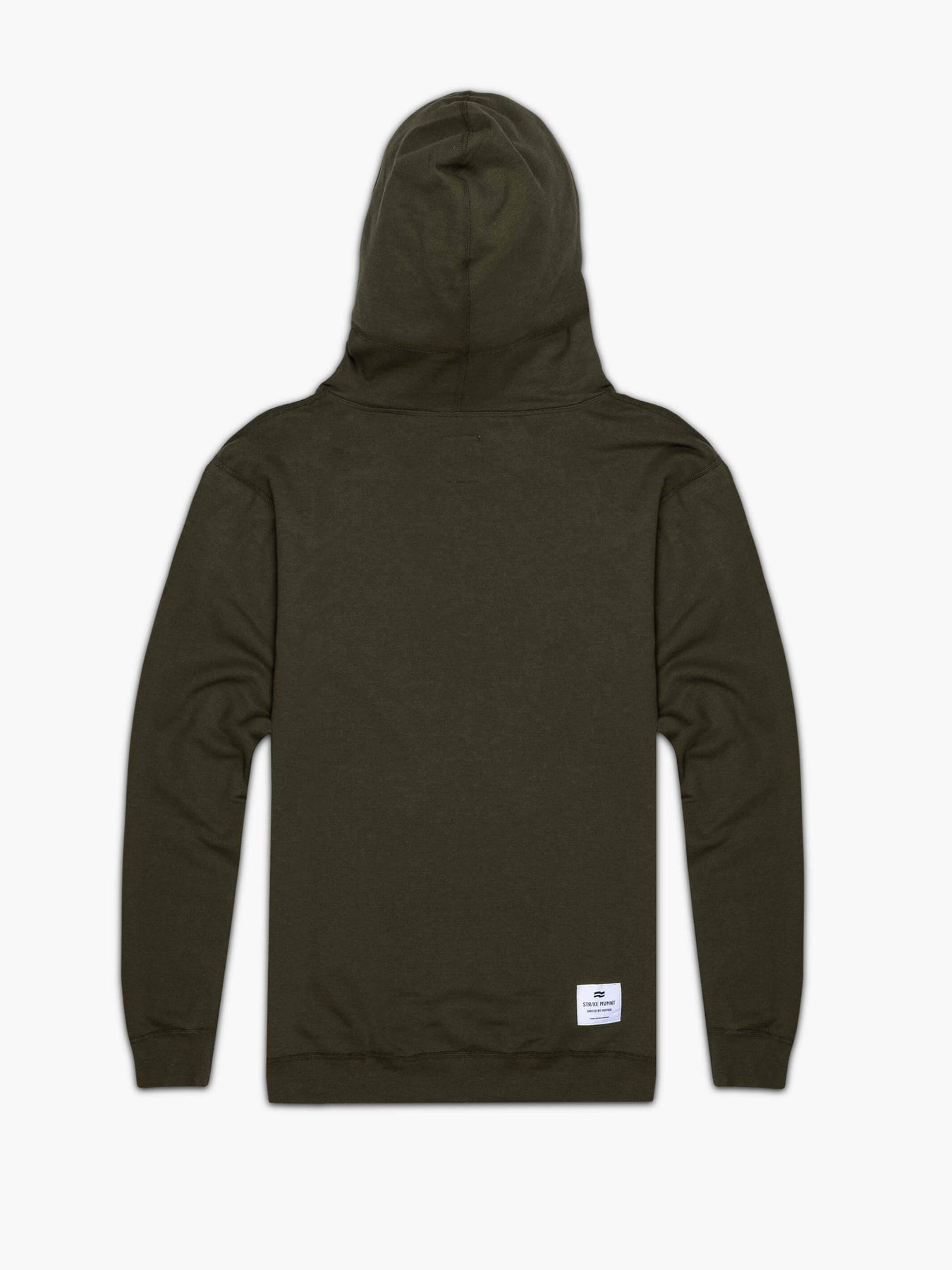 Strike Mvmnt Keeper Pullover Hoodie - Variable Burnt Olive Terry Fleece