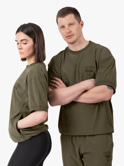Strike Mvmnt Field TrackShirt - Track QuickDry Burnt Olive / Black
