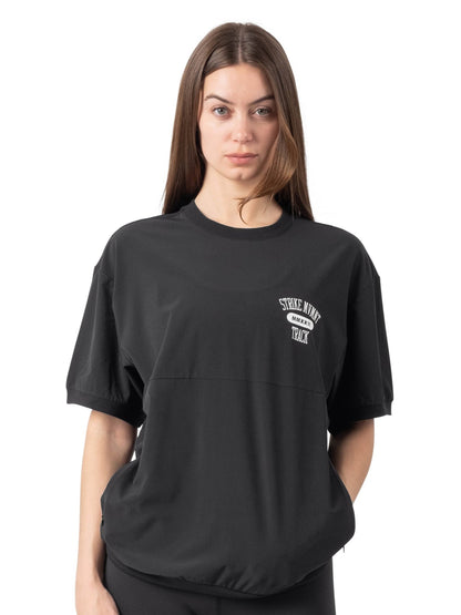 Strike Mvmnt Field TrackShirt - Track QuickDry Phantom Black / White