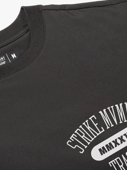 Strike Mvmnt Field TrackShirt - Track QuickDry Phantom Black / White