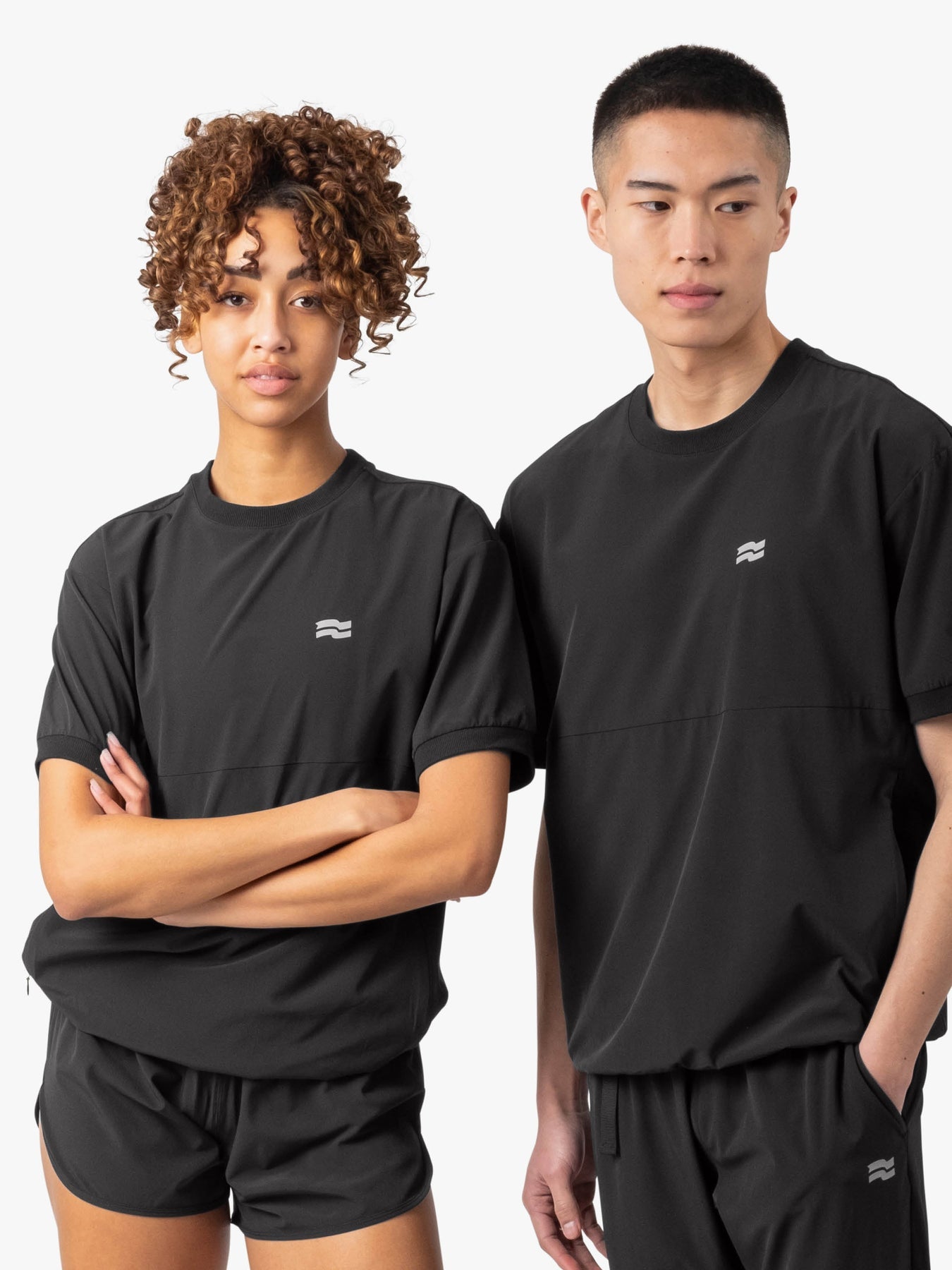 Strike Mvmnt Field TrackShirt – Flag QuickDry Phantom Black