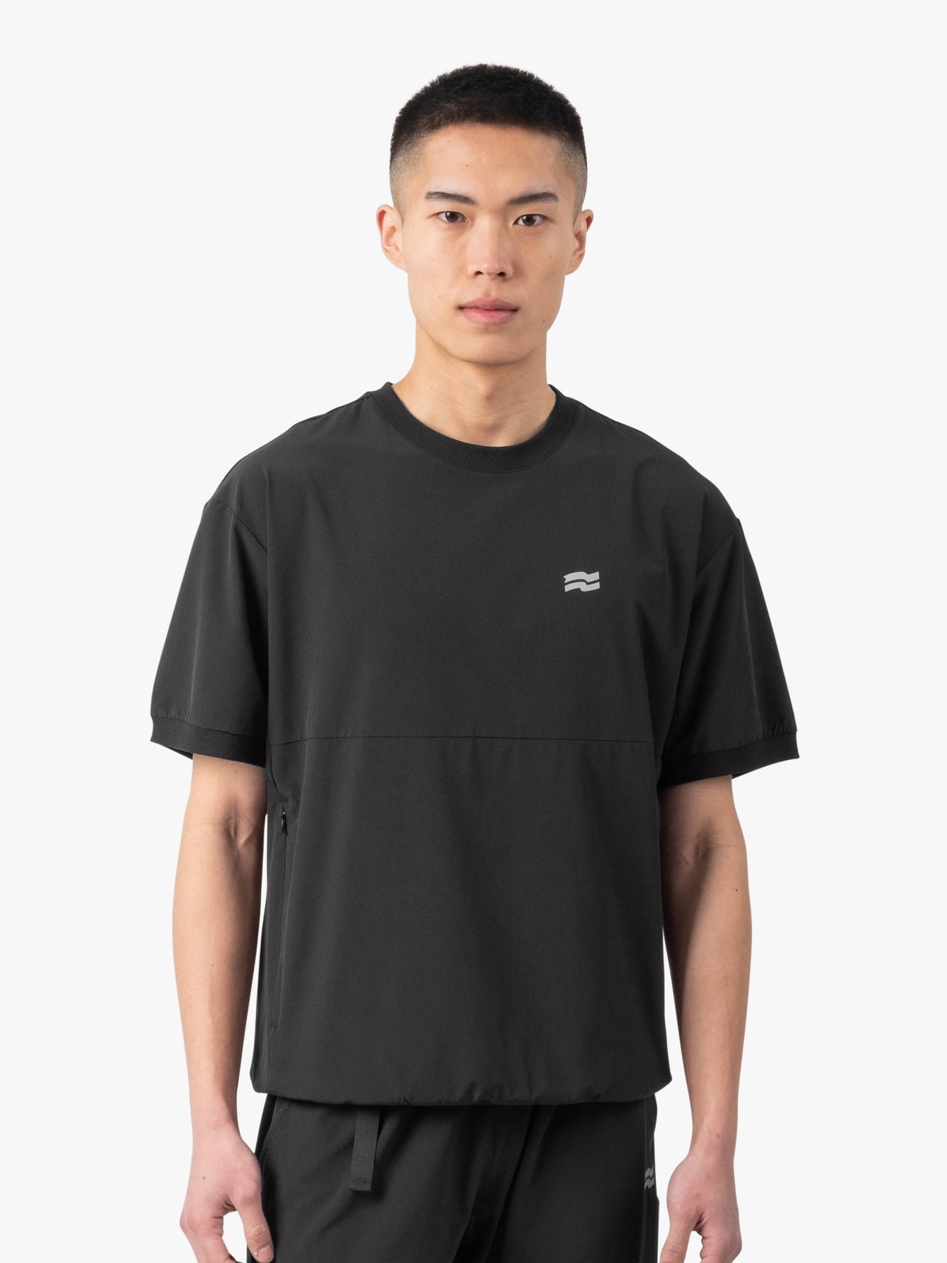 Strike Mvmnt Field TrackShirt – Flag QuickDry Phantom Black