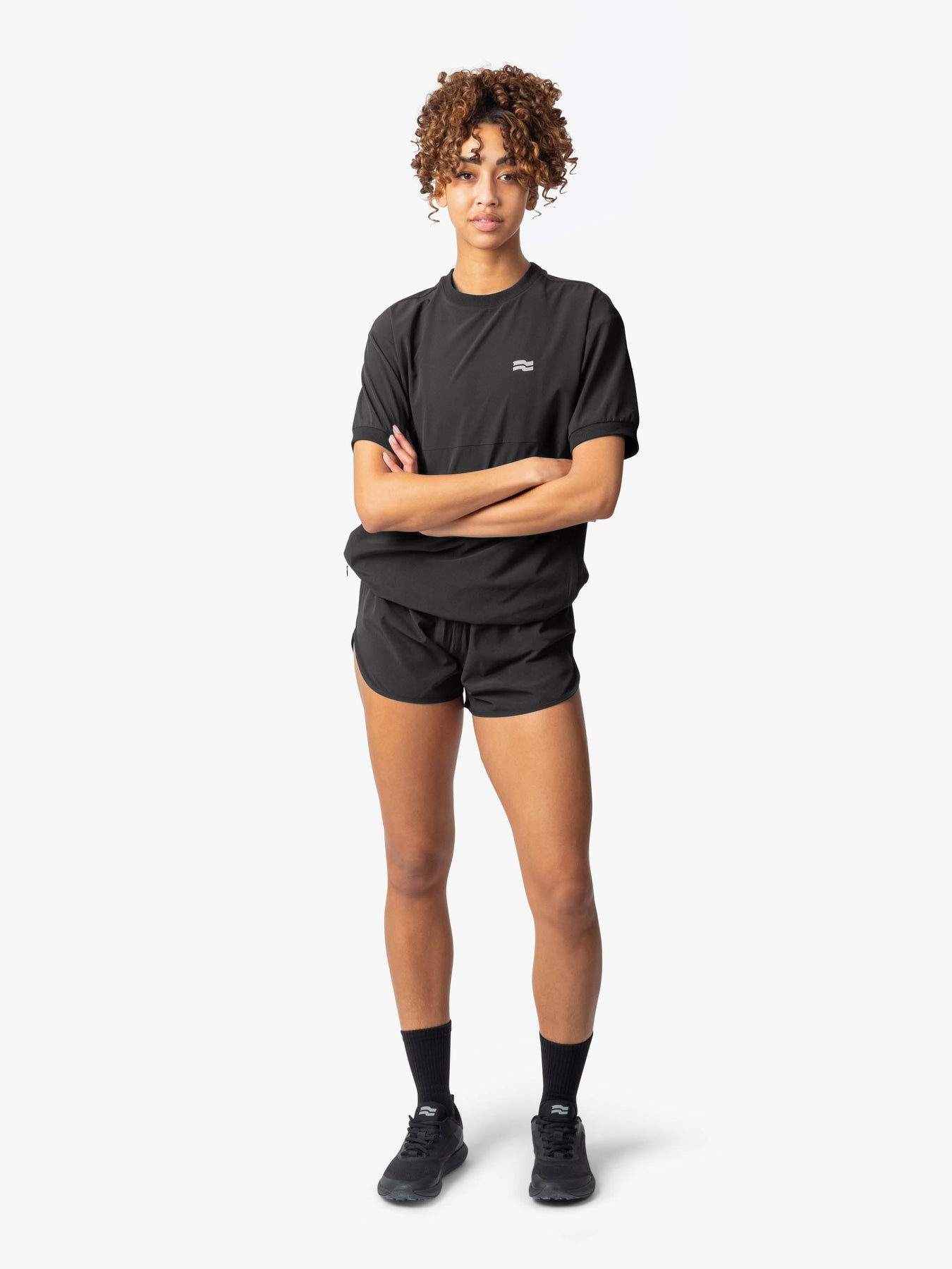Strike Mvmnt Field TrackShirt – Flag QuickDry Phantom Black