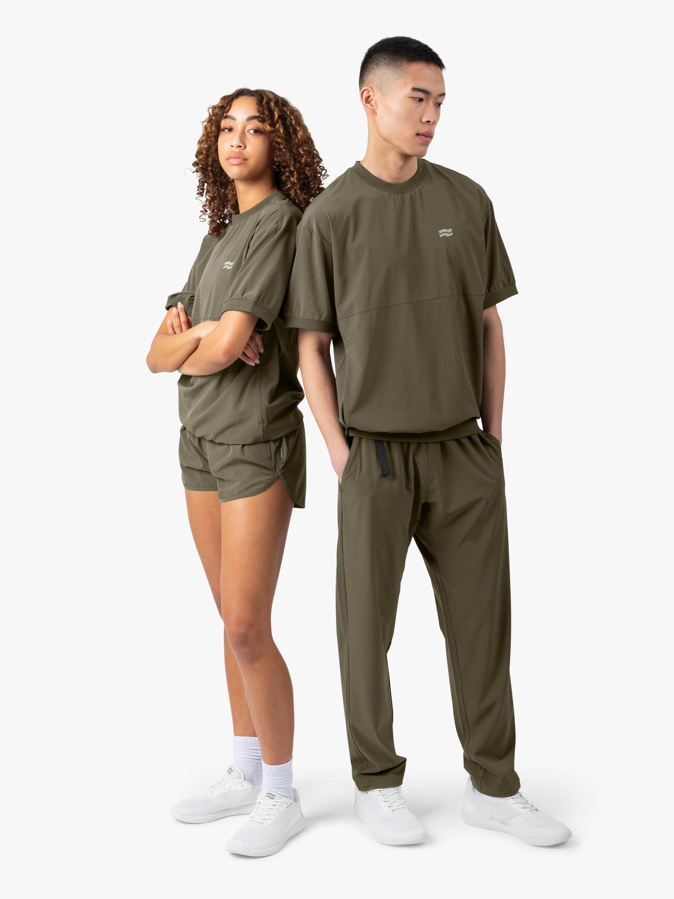 Strike Mvmnt Field TrackShirt – Flag QuickDry Burnt Olive