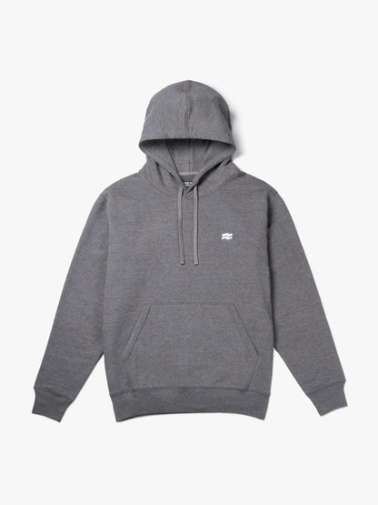 Strike Mvmnt Base Oversized Hoodie Dark Grey Terry Fleece
