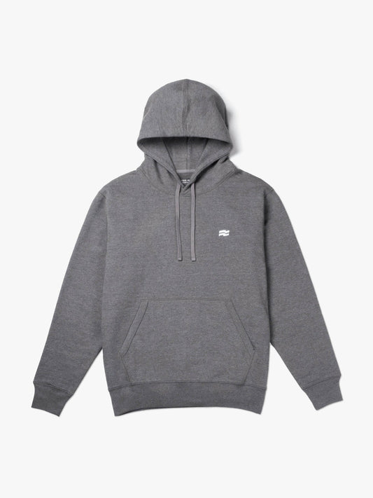 Strike Mvmnt Base Oversized Hoodie Dark Grey Terry Fleece