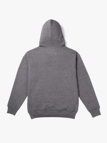Strike Mvmnt Base Oversized Hoodie Dark Grey Terry Fleece
