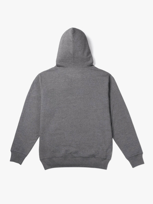 Strike Mvmnt Base Oversized Hoodie Dark Grey Terry Fleece