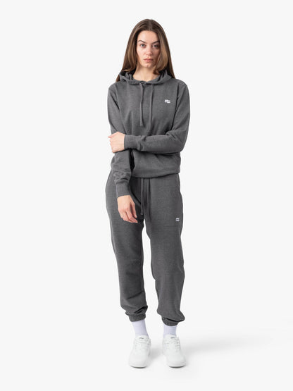 Strike Mvmnt Base Oversized Hoodie Dark Grey Terry Fleece