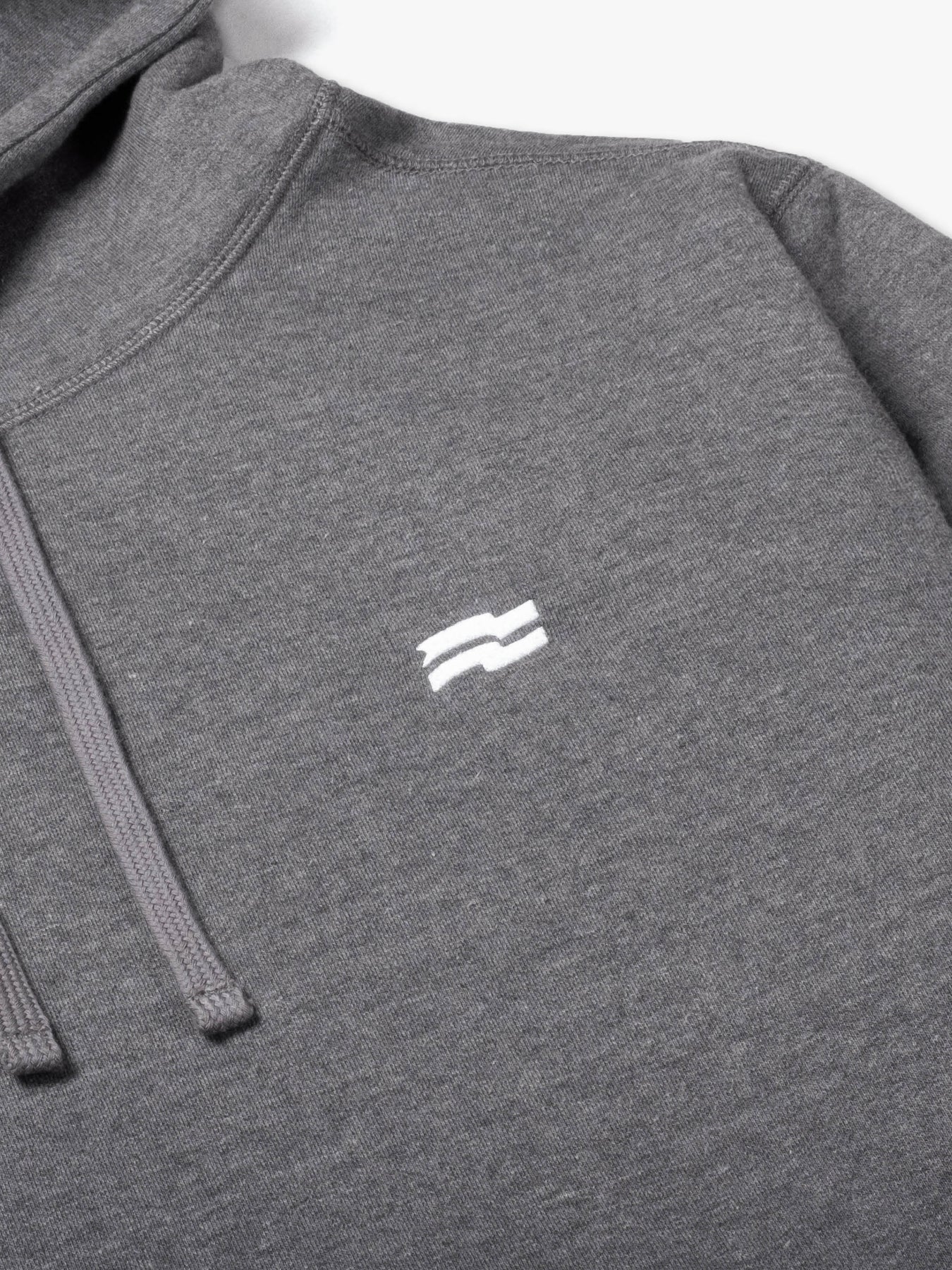 Strike Mvmnt Base Oversized Hoodie Dark Grey Terry Fleece