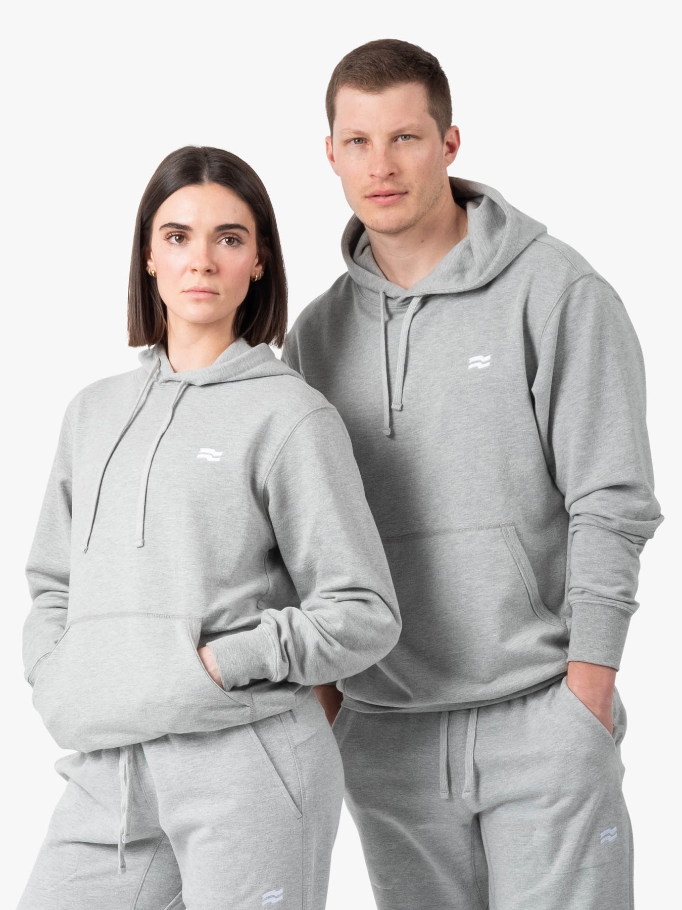 Strike Mvmnt Base Oversized Hoodie Lunar Grey Terry Fleece