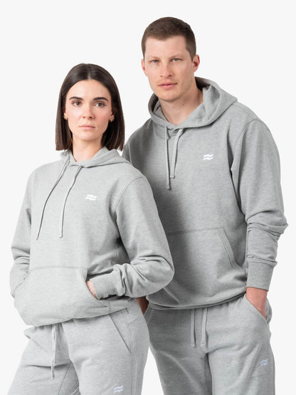 Strike Mvmnt Base Oversized Hoodie Lunar Grey Terry Fleece