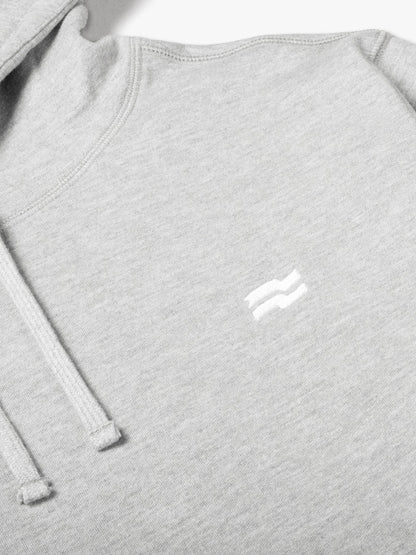 Strike Mvmnt Base Oversized Hoodie Lunar Grey Terry Fleece