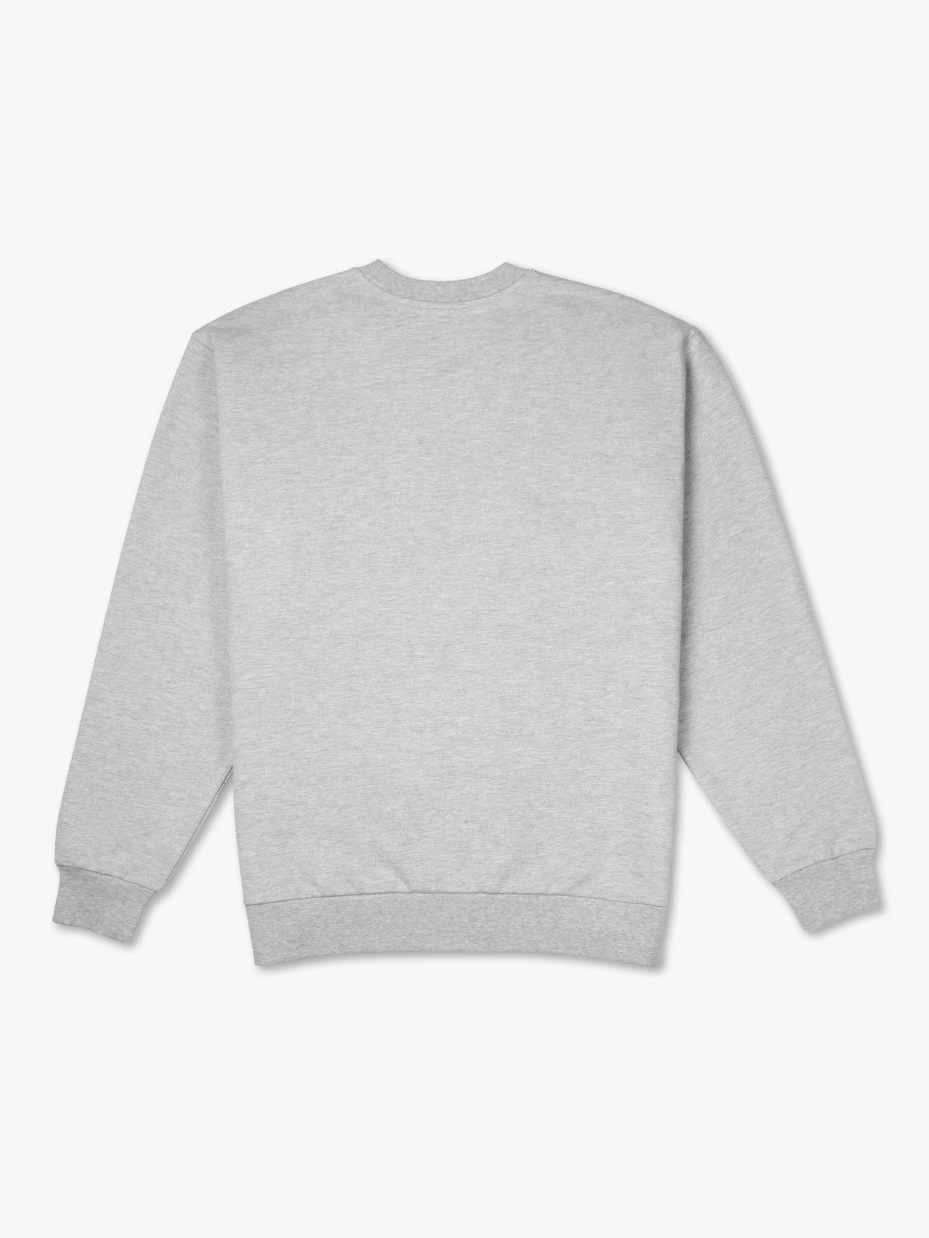 Strike Mvmnt Base Oversized Crewneck Lunar Grey Terry Fleece