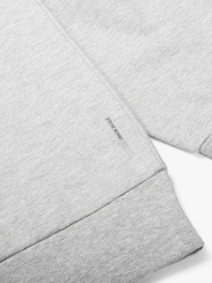 Strike Mvmnt Base Oversized Crewneck Lunar Grey Terry Fleece