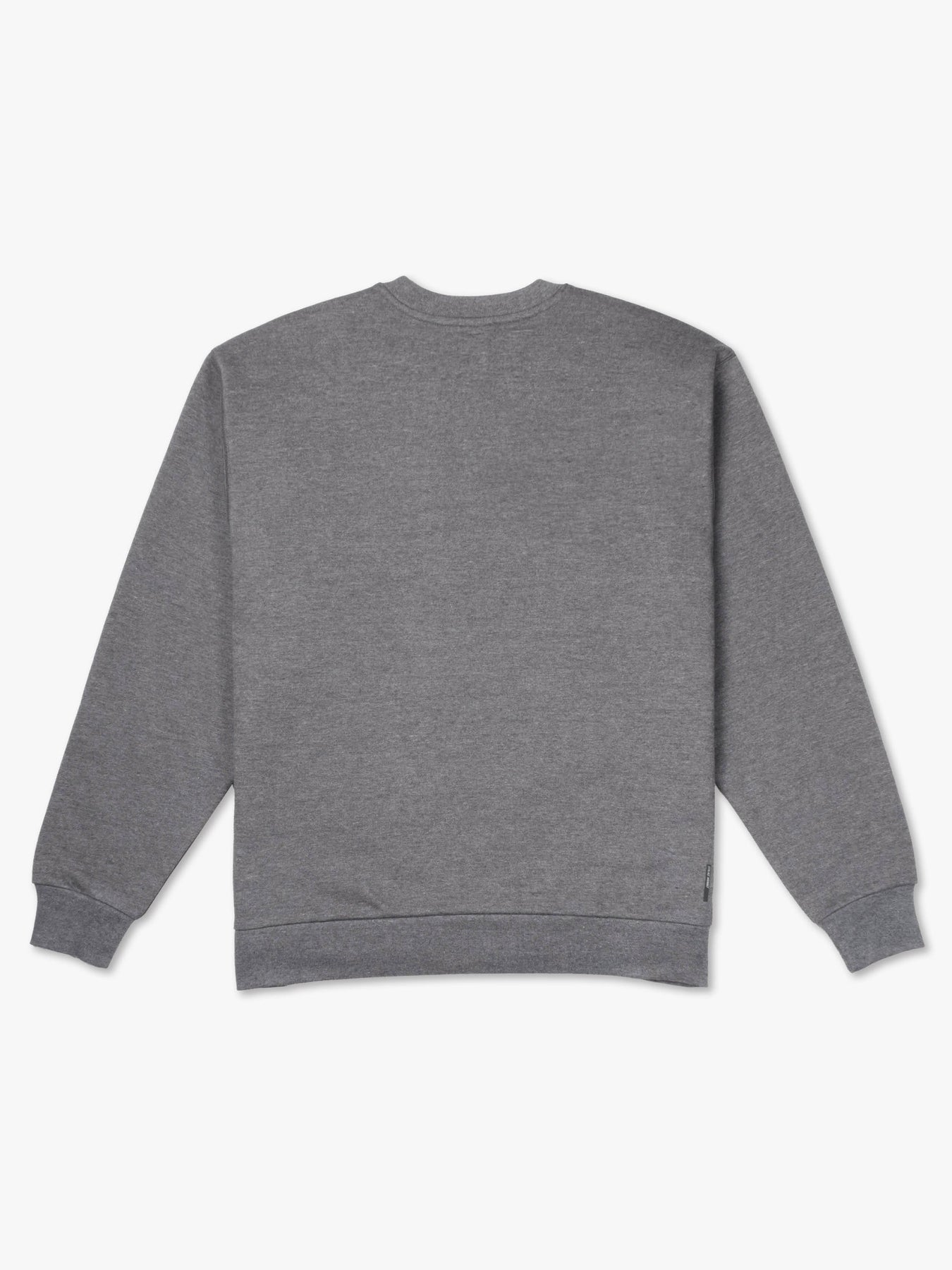 Strike Mvmnt Base Oversized Crewneck Dark Grey Terry Fleece