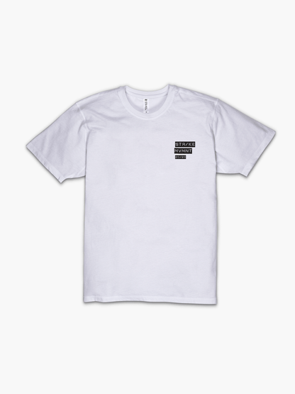Strike Mvmnt Timeless Vented Tee - Vision Classic White / Black
