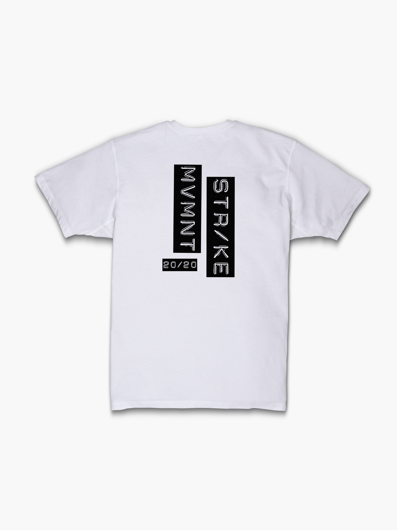 Strike Mvmnt Timeless Vented Tee - Vision Classic White / Black