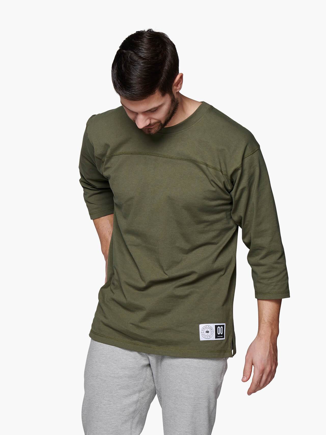 Strike Mvmnt Warm Up Jersey Burnt Olive Heavy Jersey