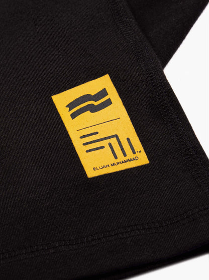 Strike Mvmnt Timeless Vented Tee - EZ Monogram Phantom Black / Gold