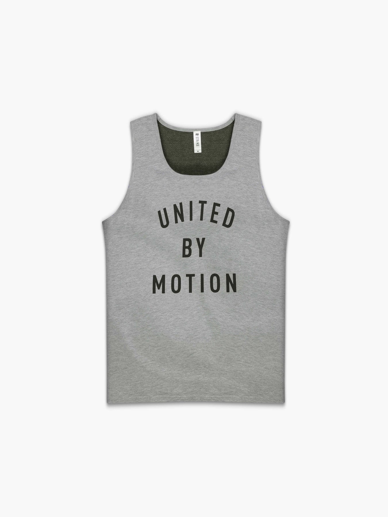 Strike Mvmnt Reversible League Tank - United Lunar Grey / Burnt Olive