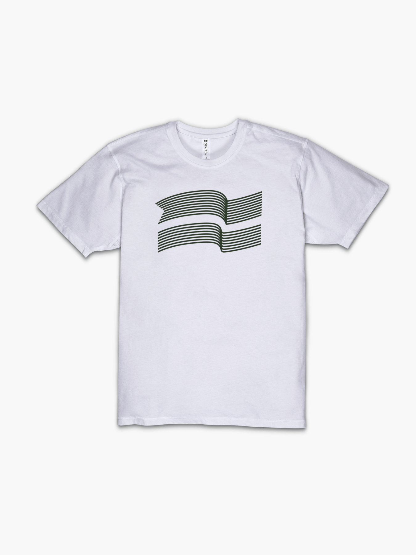 Strike Mvmnt Timeless Vented Tee - Variable Classic White