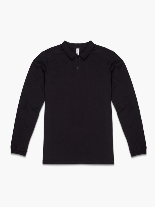 Strike Mvmnt Heavyweight Rugby Shirt Phantom Black Heavy Jersey
