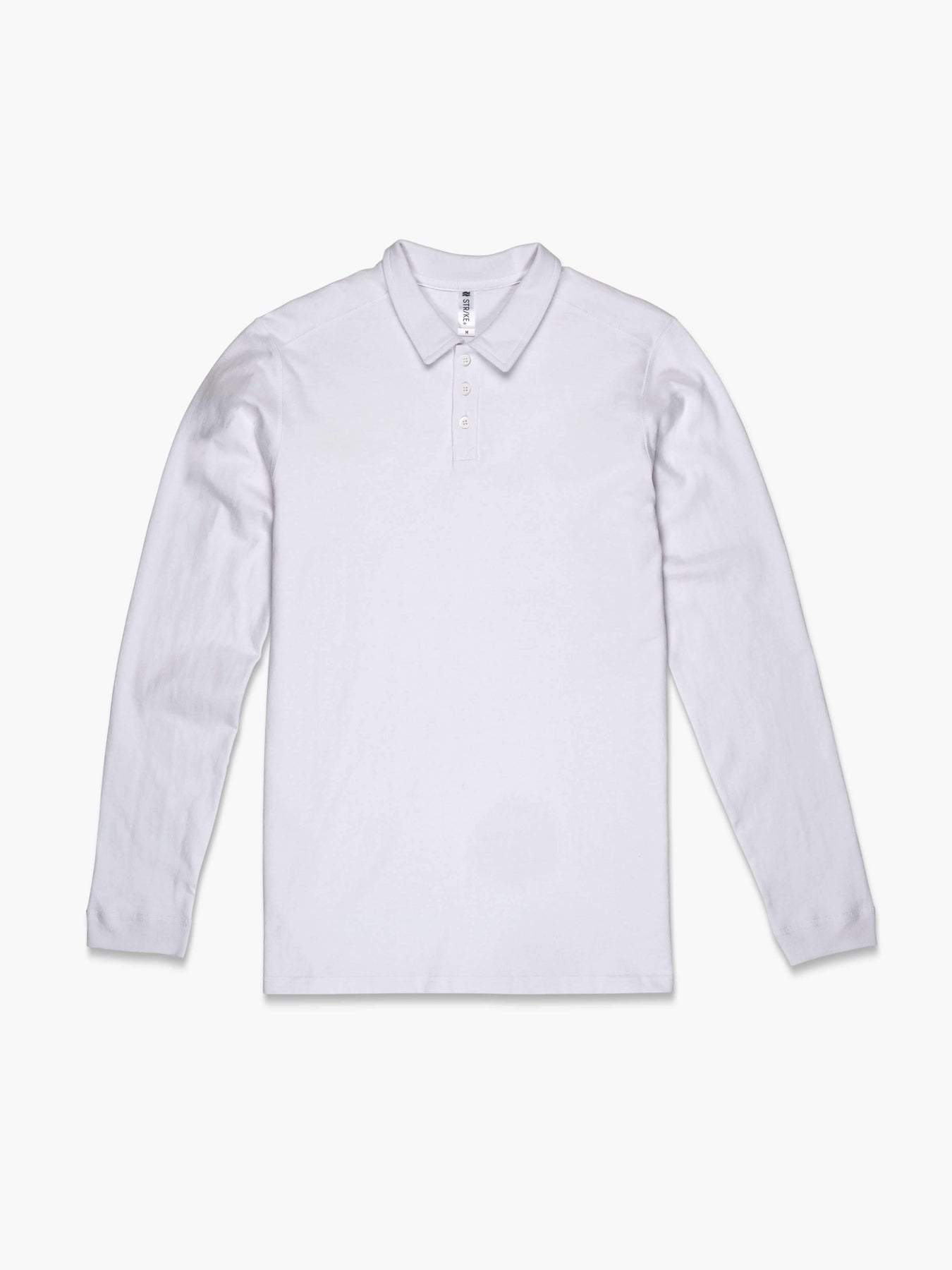 Strike Mvmnt Heavyweight Rugby Shirt Clean White Heavy Jersey