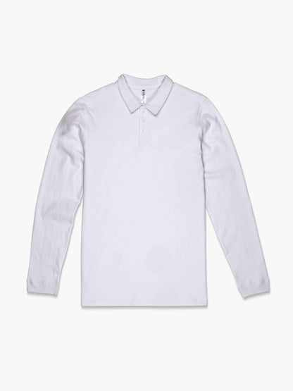 Strike Mvmnt Heavyweight Rugby Shirt Clean White Heavy Jersey