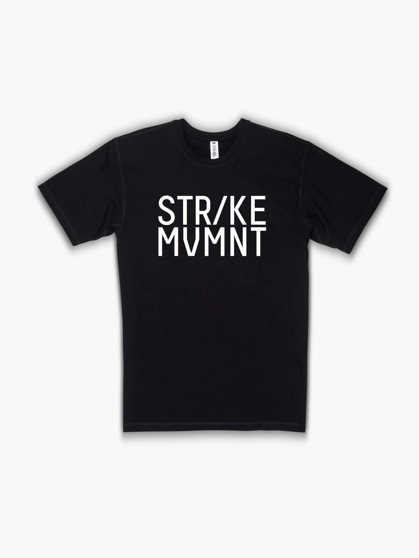 Strike Mvmnt Timeless Vented Tee - Corp Stack Phantom Black