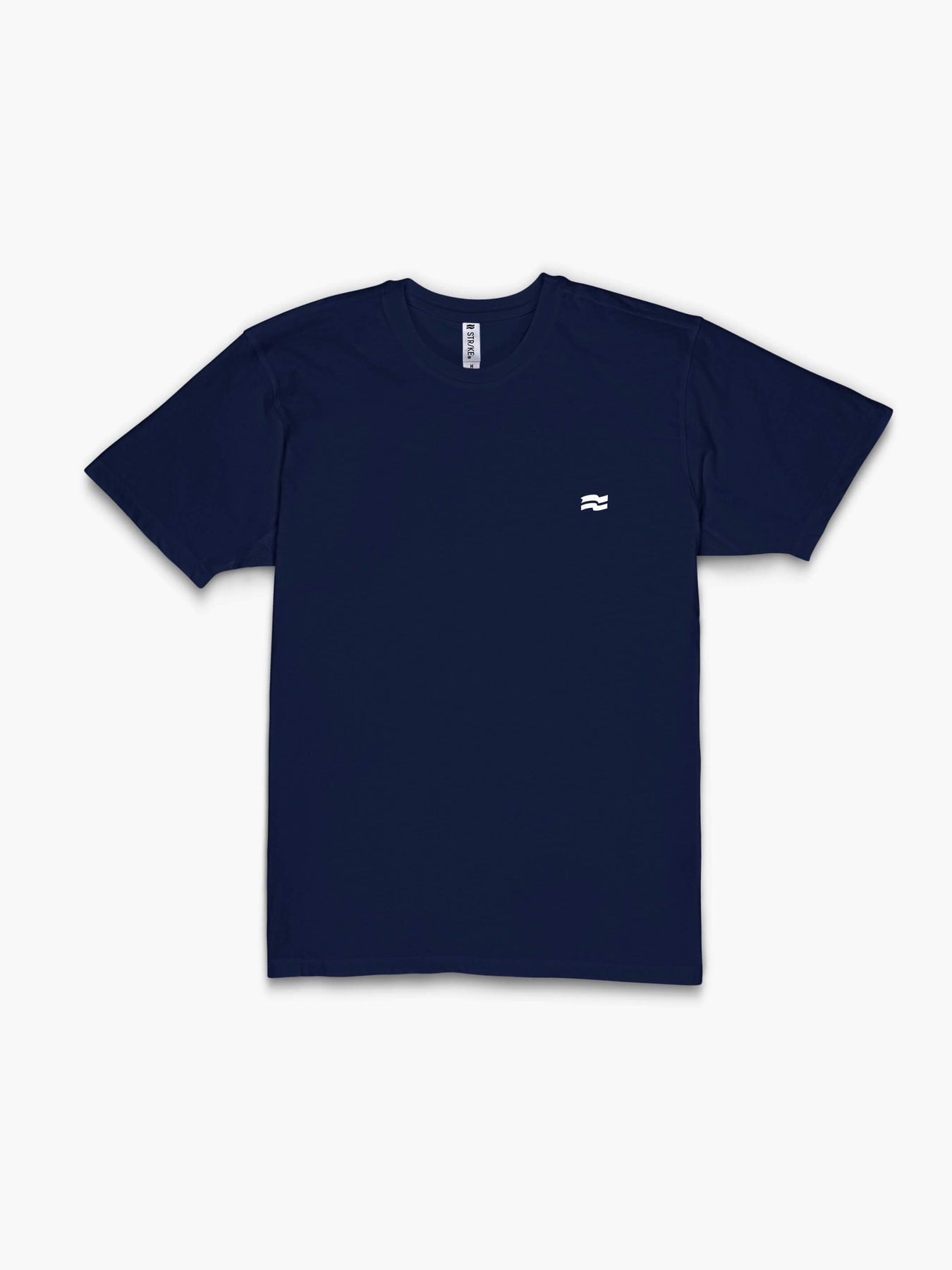 Strike Mvmnt Timeless Vented Tee - Pattern Navy Blue