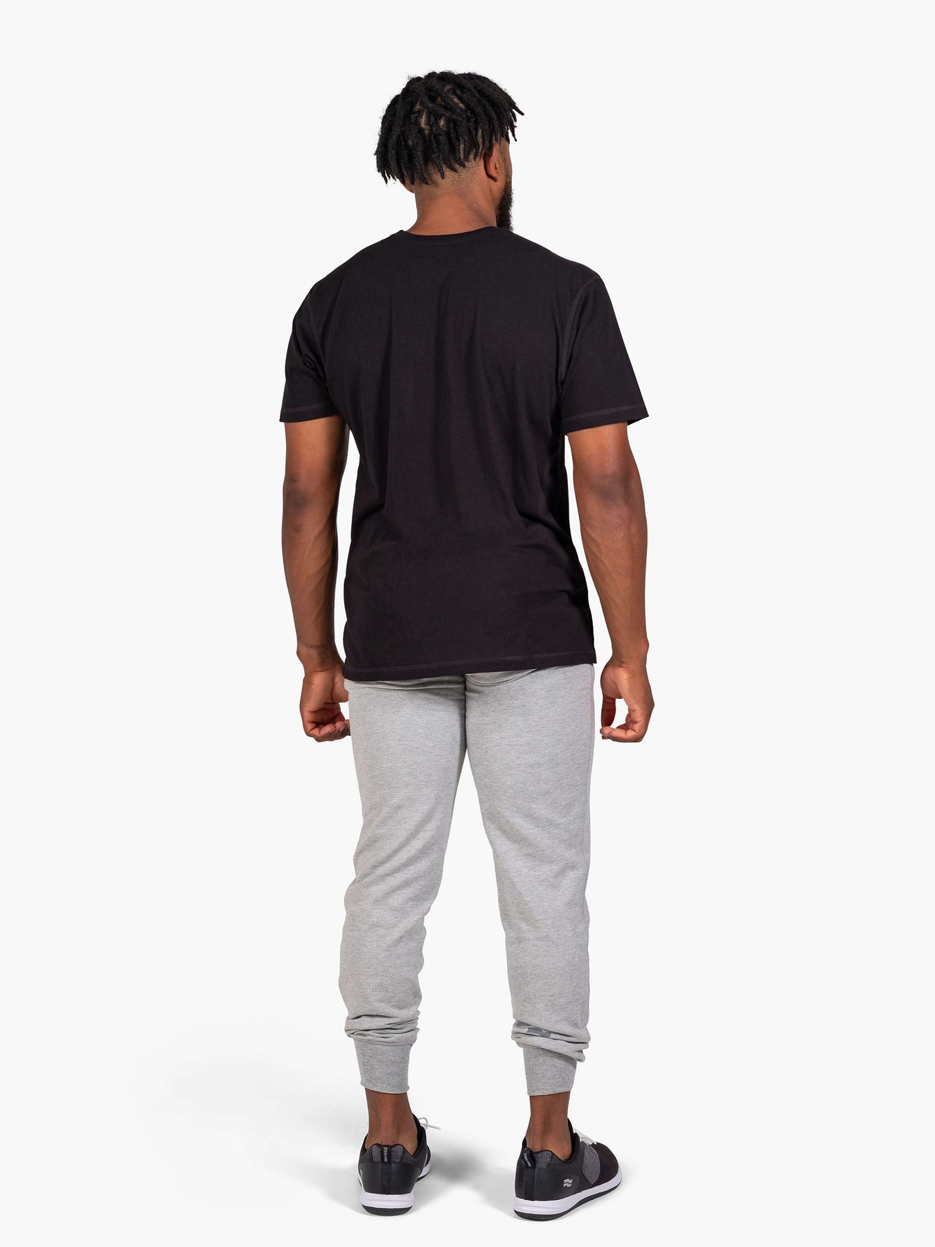 Strike Mvmnt Timeless Vented Tee - Scatter Phantom Black