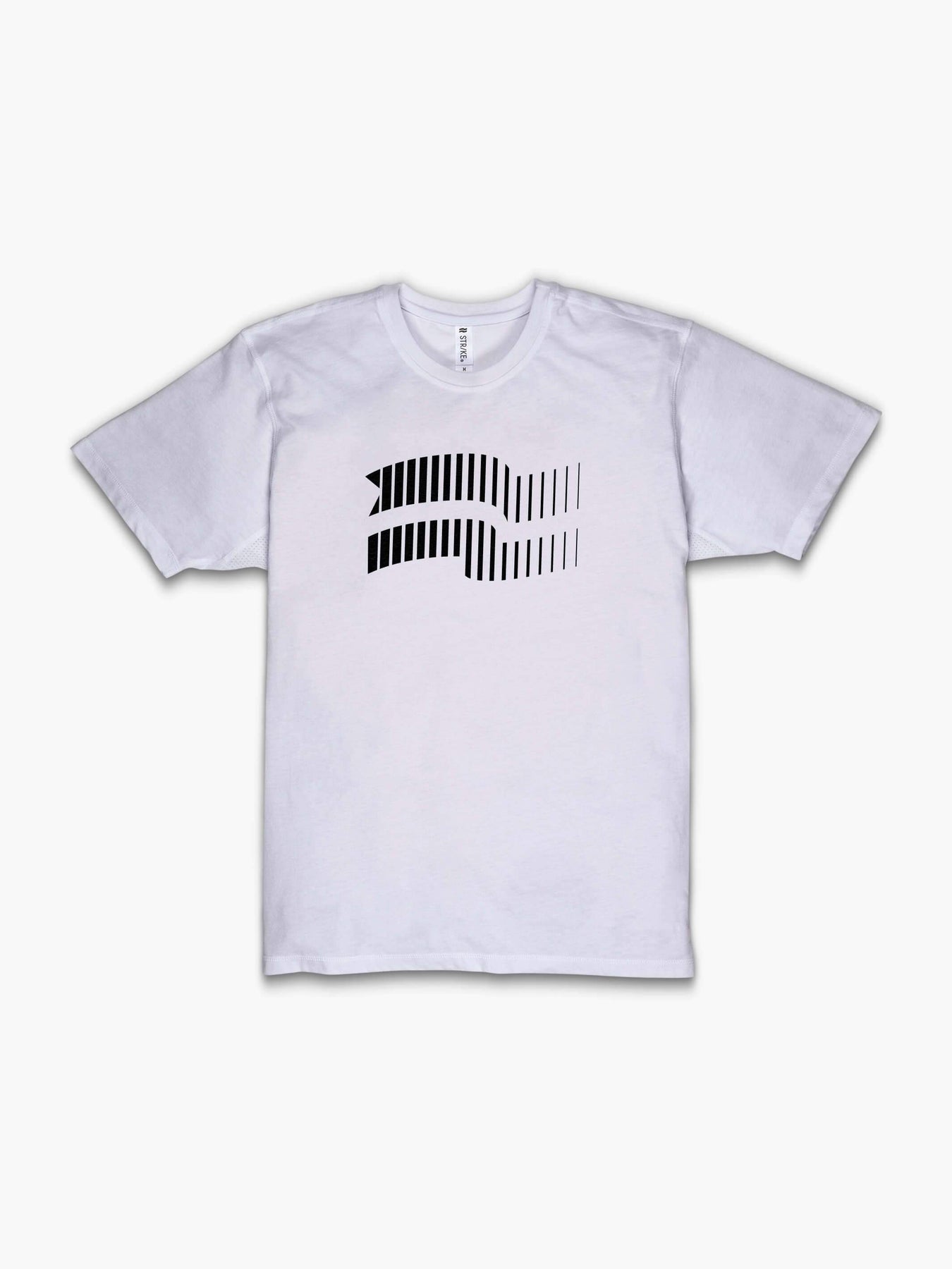 Strike Mvmnt Timeless Vented Tee - Velocity Classic White