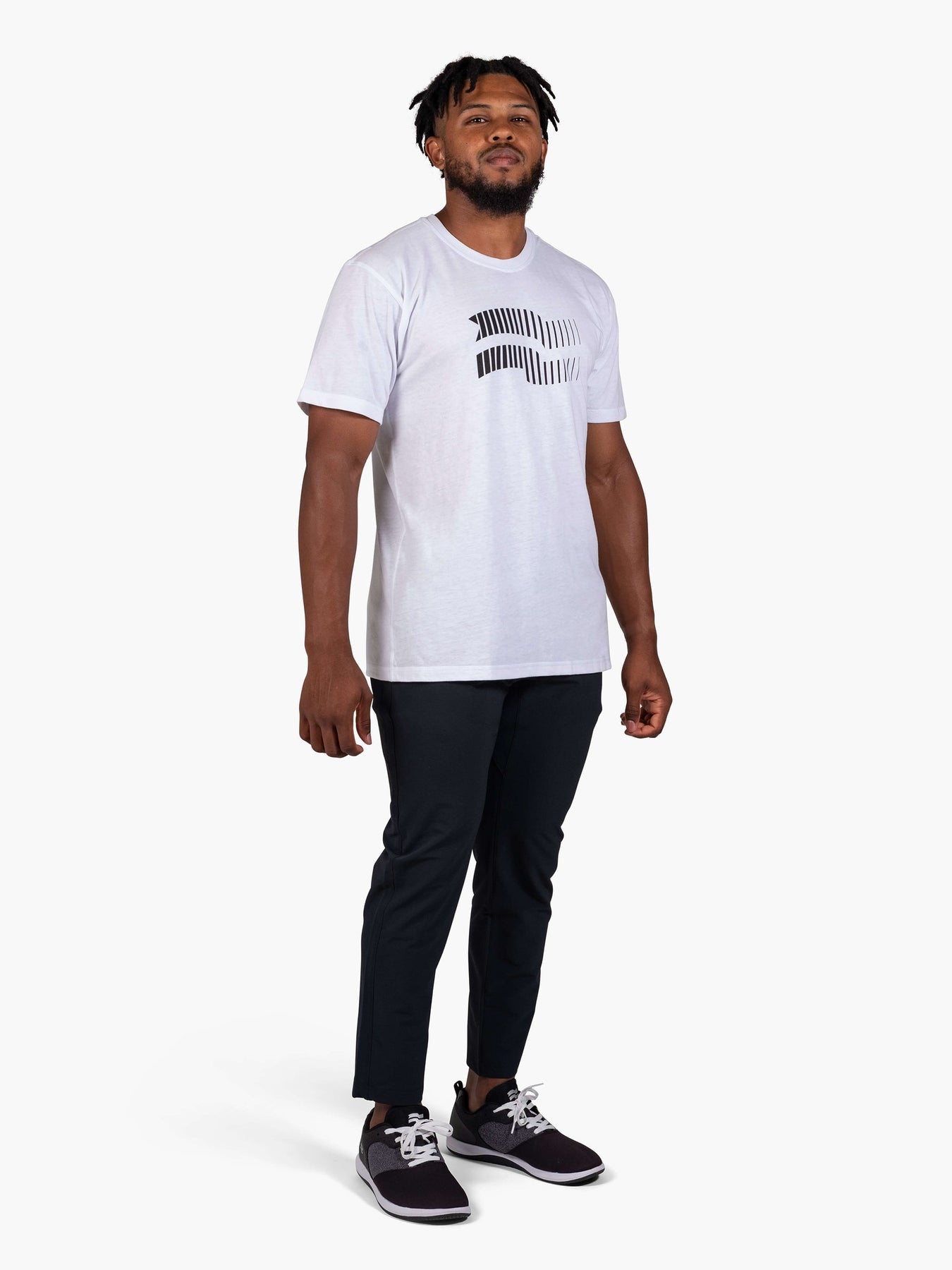 Strike Mvmnt Timeless Vented Tee - Velocity Classic White