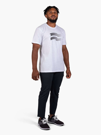 Strike Mvmnt Timeless Vented Tee - Velocity Classic White