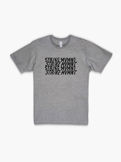 Strike Mvmnt Timeless Vented Tee - Taped Lunar Grey