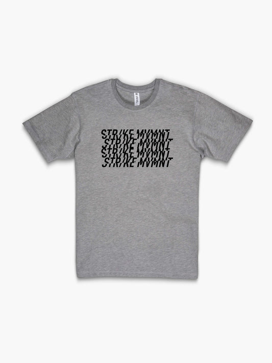 Strike Mvmnt Timeless Vented Tee - Taped Lunar Grey