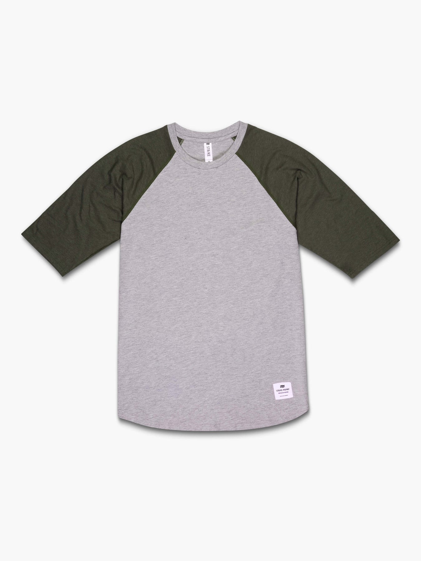 Strike Mvmnt 3rd Base Raglan Lunar Grey / Burnt Olive