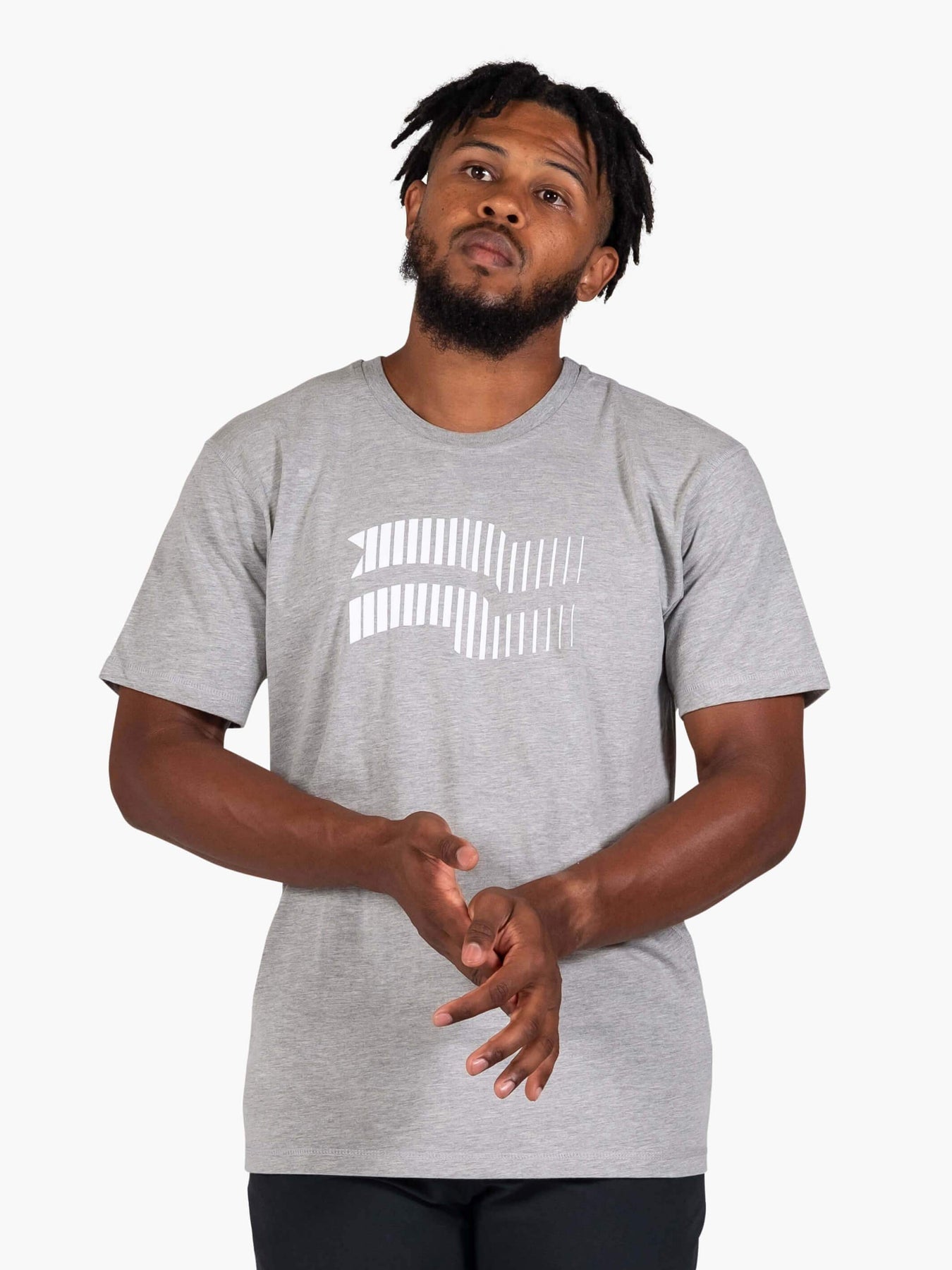 Strike Mvmnt Timeless Vented Tee - Velocity Lunar Grey