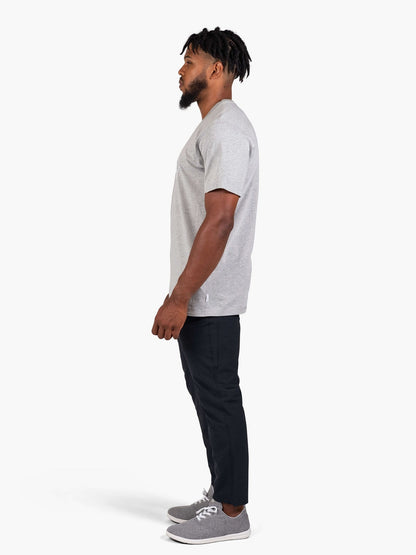 Strike Mvmnt Timeless Vented Tee - Velocity Lunar Grey