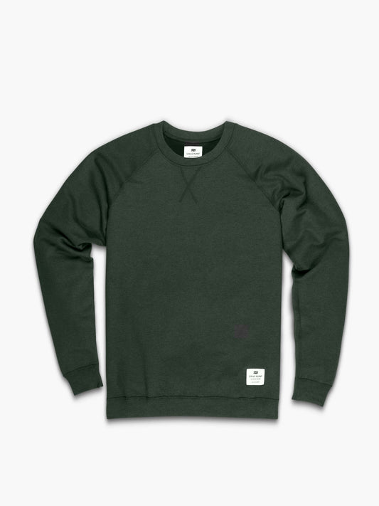 Strike Mvmnt Classic Crewneck Burnt Olive Terry Fleece