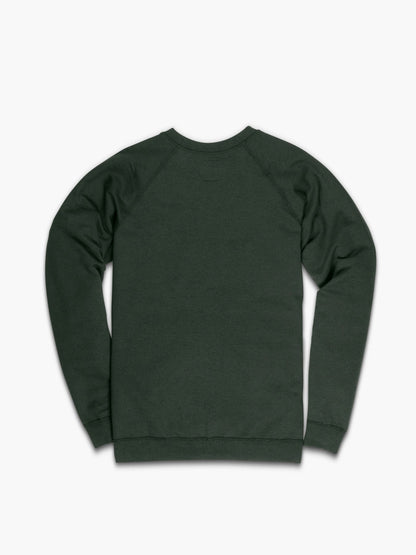 Strike Mvmnt Classic Crewneck Burnt Olive Terry Fleece