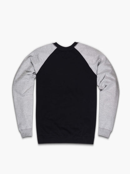 Strike Mvmnt Classic Crewneck 'S' Patch Phantom / Lunar Terry Fleece
