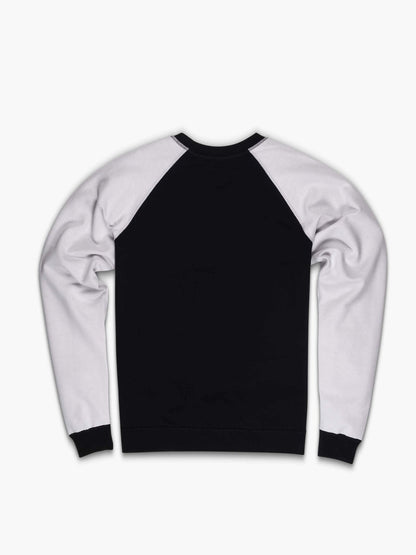 Strike Mvmnt Classic Crewneck - Stamp Phantom / Chalk Terry Fleece