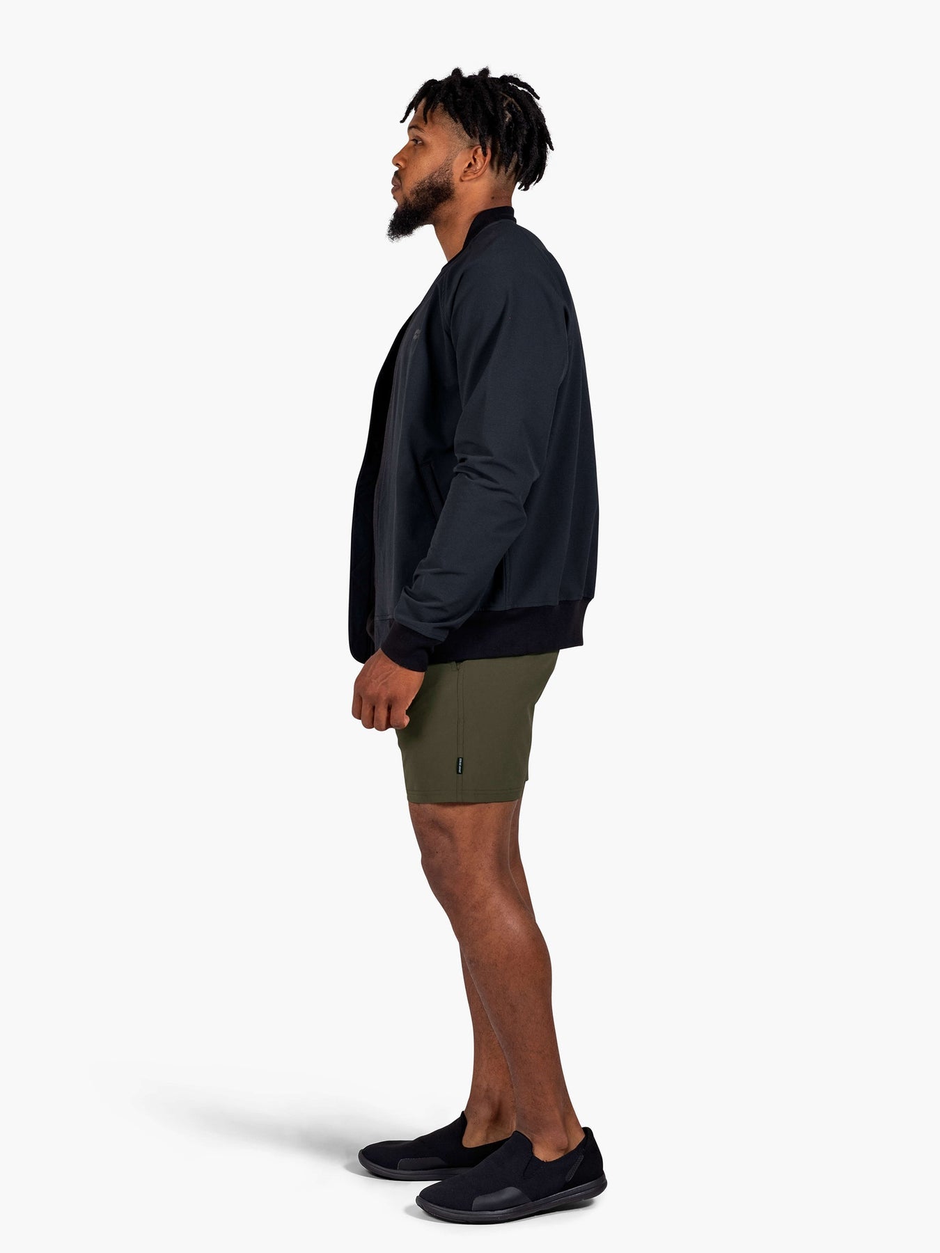 Strike Mvmnt FWD Bomber Jacket Phantom Black Ripstop