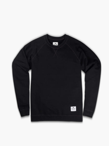 Strike Mvmnt Classic Crewneck Phantom Black Terry Fleece