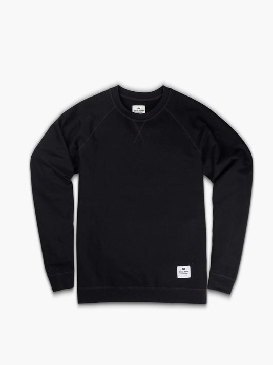 Strike Mvmnt Classic Crewneck Phantom Black Terry Fleece